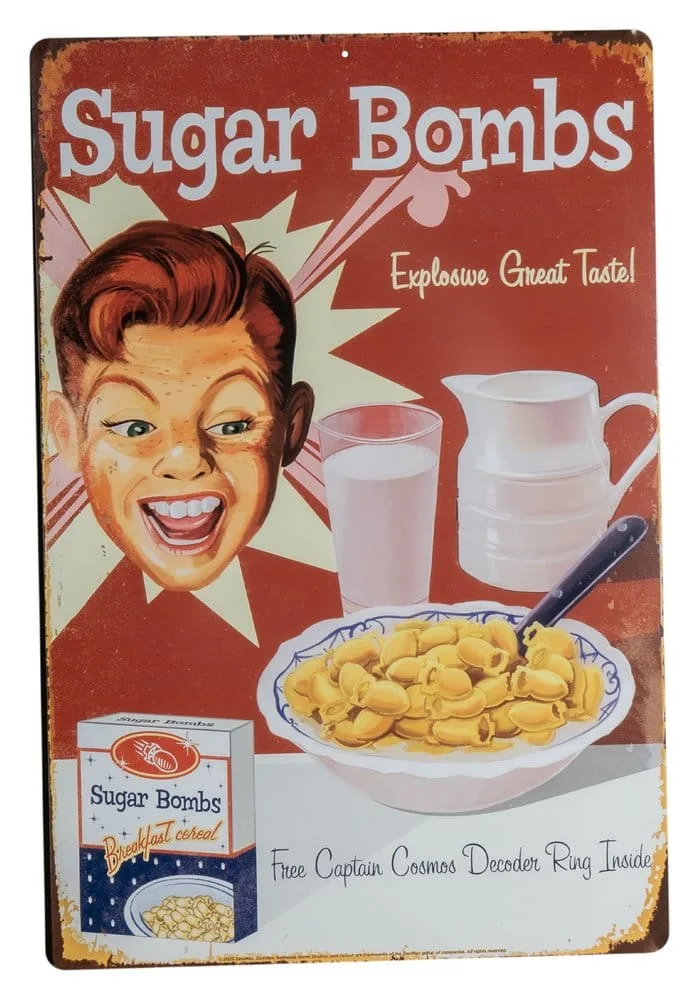 Fallout Metal Sign – Sugar Bombs 1
