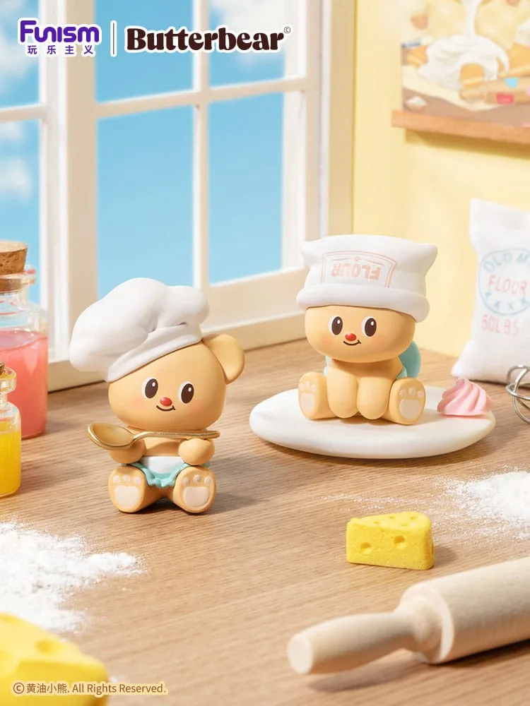 Butterbear Mini Figure Display – Baked with Love Chubby Face 6