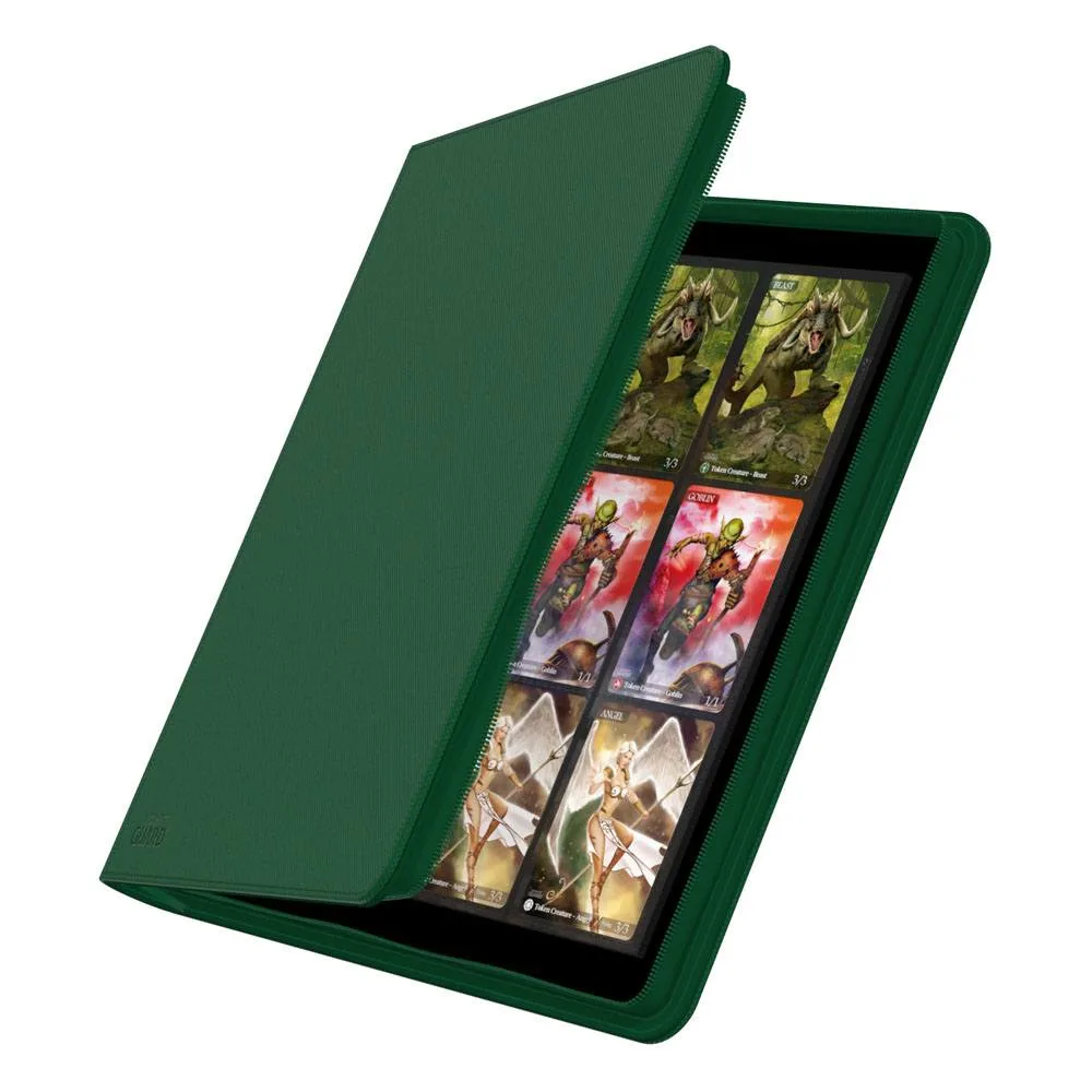 Ultimate Guard Card Binder – Green Zipfolio 480 Xenoskin 2