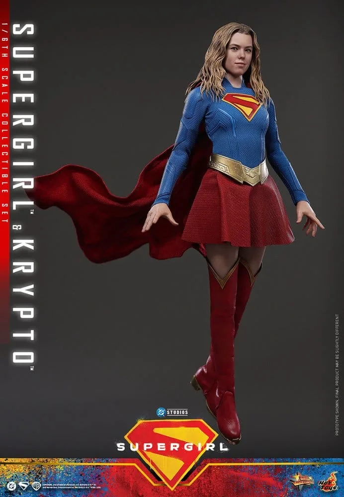 DC Comics Action Figure Set – Supergirl & Krypto 28 cm 9
