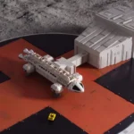 Space 1999 speelset – Landingsplatform en Eagle Transporter 46 cm 8