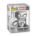 Marvel Vinyl Figure – Funko Pop Sketched Spider-Man 9 cm 2