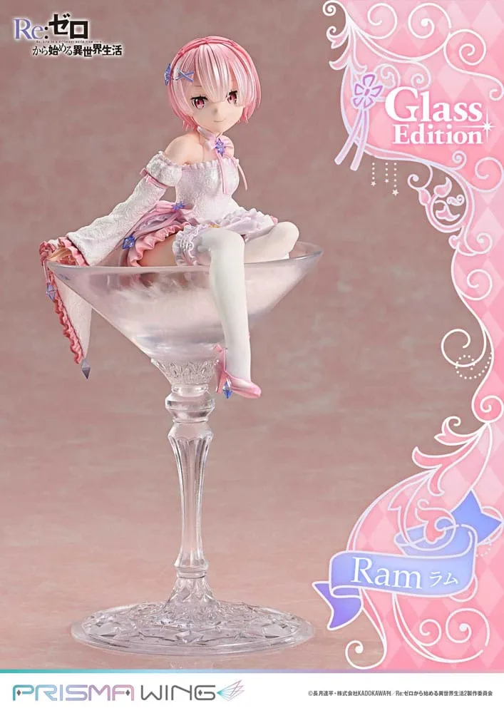 Re:Zero Prisma Wing Statue – Ram Glass Edition 1/7 24 cm