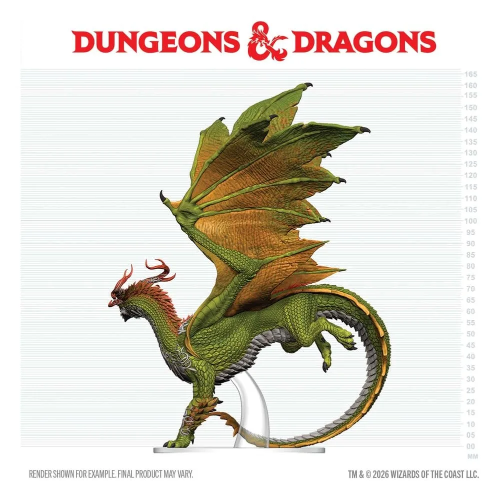 Dungeons & Dragons Miniature – Adult Spirit Dragon 24 cm 5