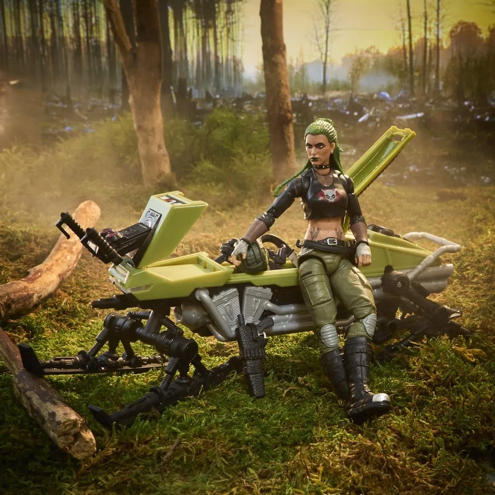 G.I. Joe Figure & Vehicle Set – Zanya & Dreadnok Chameleon 15 cm 11
