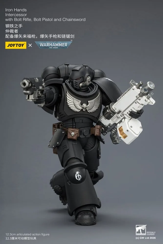 Warhammer 40,000 Action Figure – Iron Hands Intercessor 12.3 cm 18
