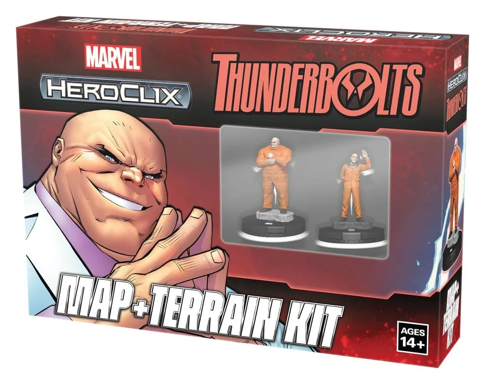 Marvel HeroClix Map and Terrain Kit – Thunderbolts English Edition