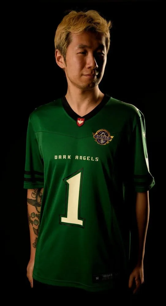 Warhammer 40,000 Sports Jersey – Dark Angels Size S 2