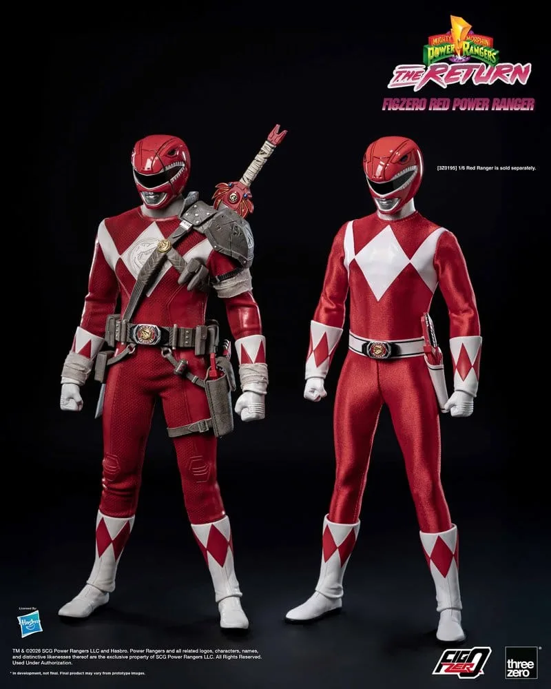 Power Rangers Action Figure – The Return FigZero Red Ranger 31 cm 14