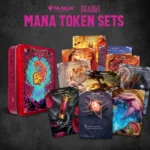 Magic the Gathering Dice and Token Pack – Red Mana 3