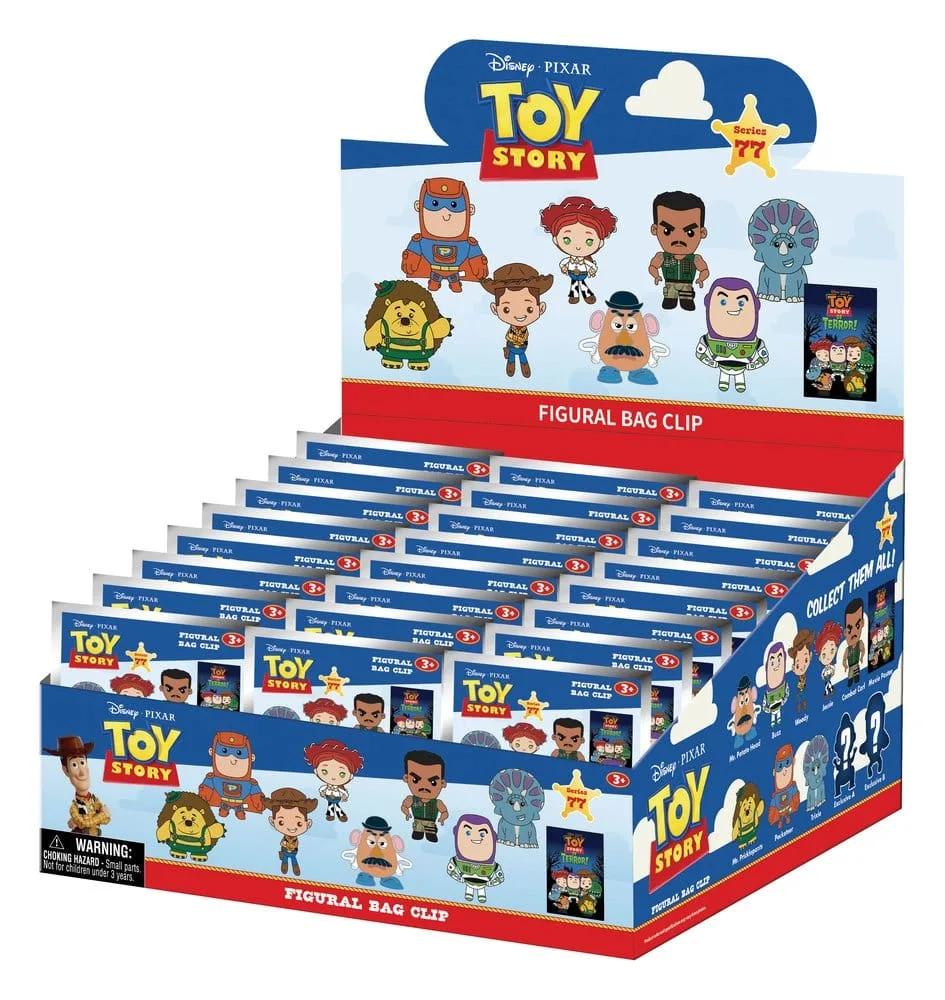 Toy Story PVC Bag Clips – Series 79 Display of 24