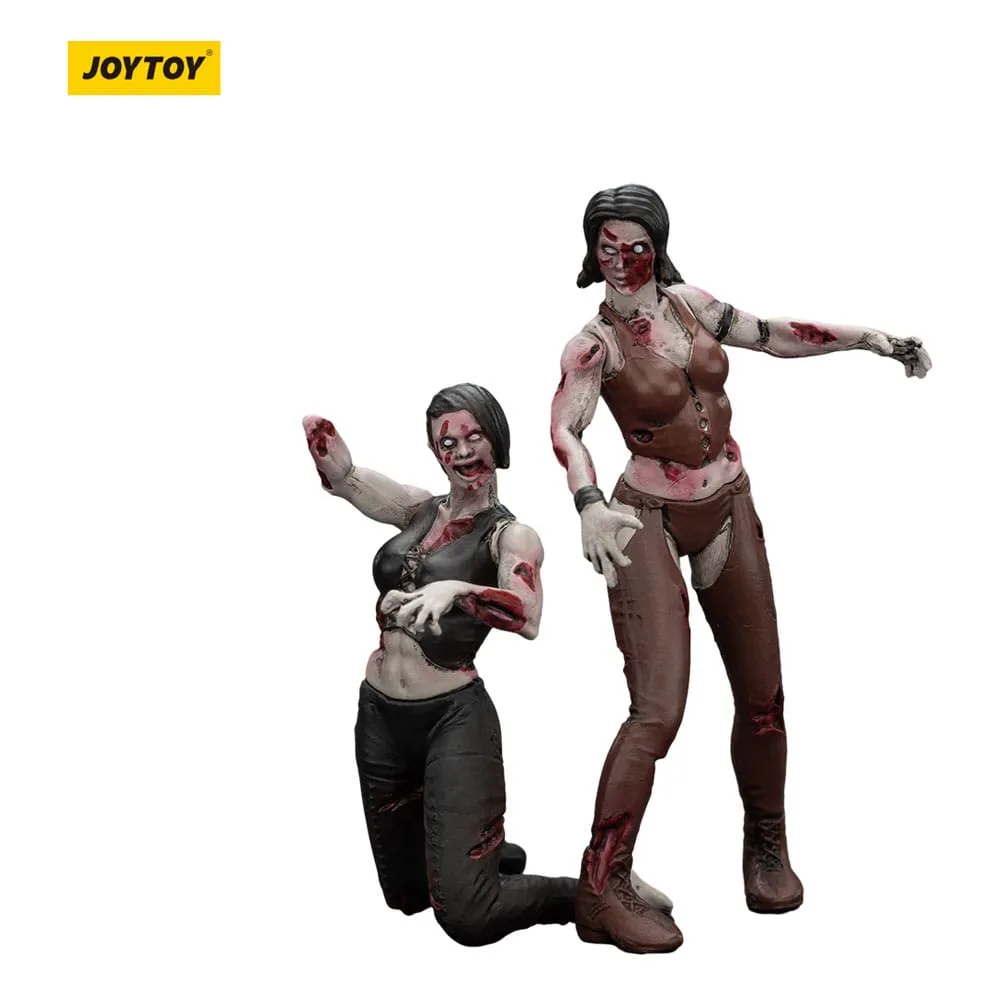 Zombie Dark Source Action Figures – Female Wrestlers 2-Pack 8 cm