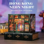 Hong Kong Book Nook – CuteBee Neon Light 13 x 17 cm 3