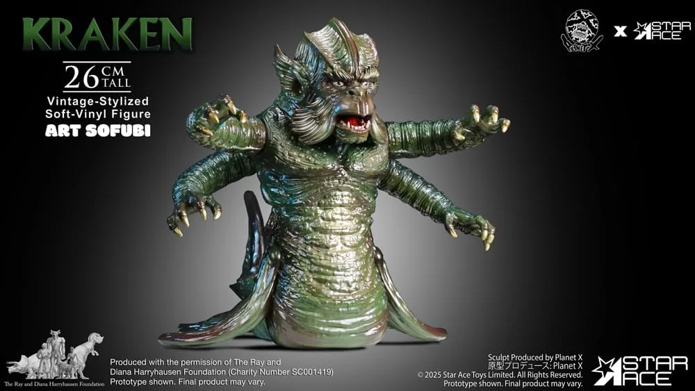 Clash of the Titans Vinyl Statue – Vintage Kraken 25 cm