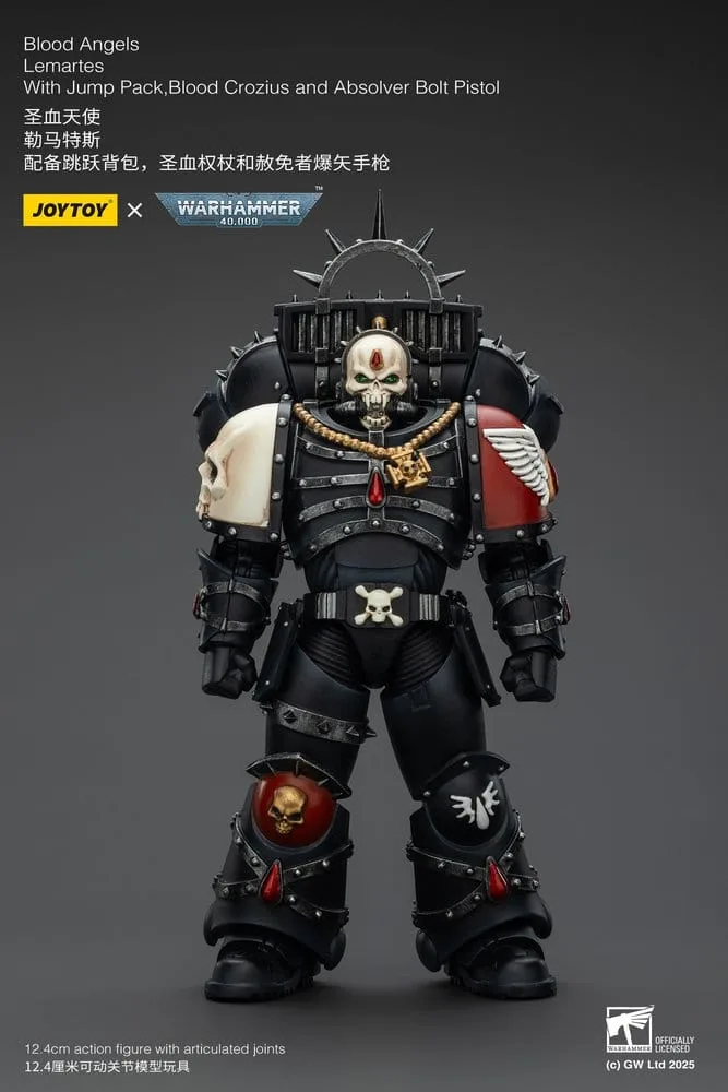 Warhammer 40,000 Action Figure – Blood Angels Lemartes 12.4 cm 3