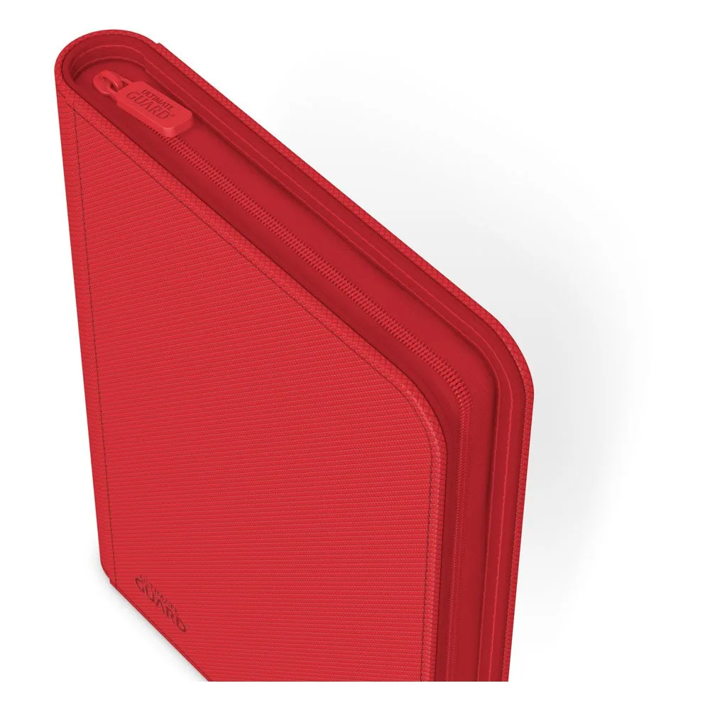 Ultimate Guard Card Binder – Red Xenoskin Zipfolio 160 8-Pocket 5