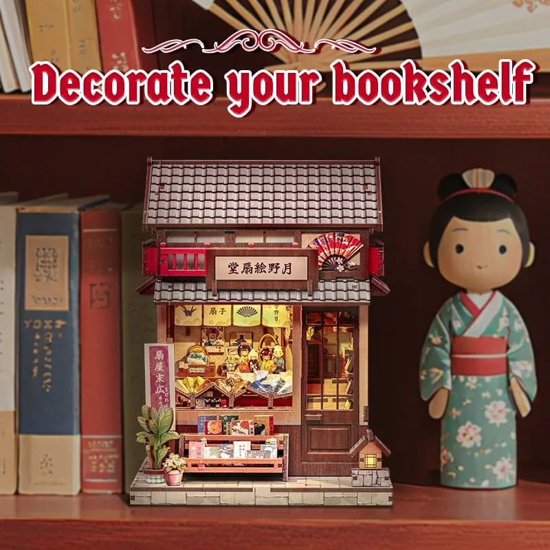 Miniatuurhuisje Bouwpakket – Tsukino Eogi-dou 19 x 14 cm 5