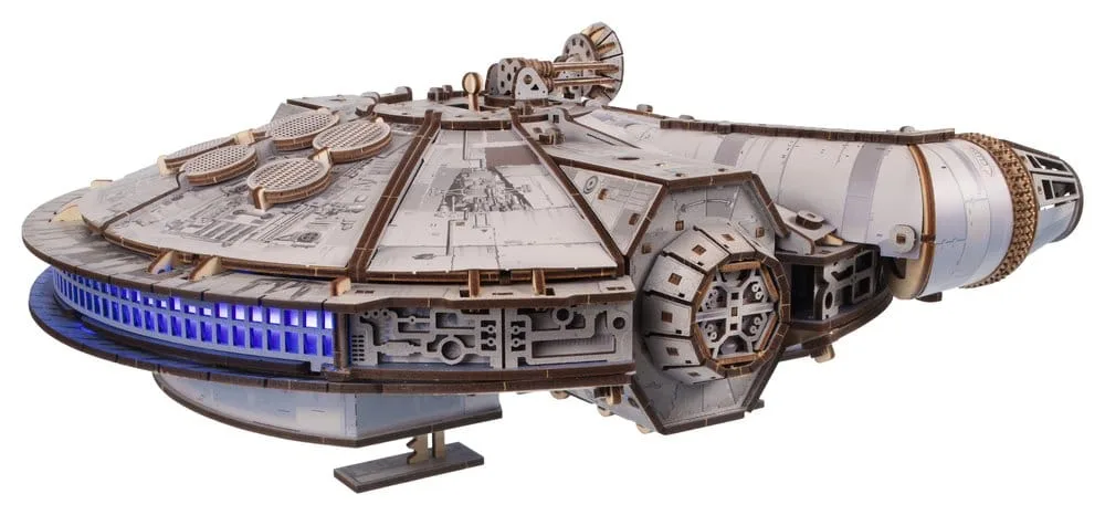 Star Wars Wooden Model Kit – Millennium Falcon 1/75 Scale 20