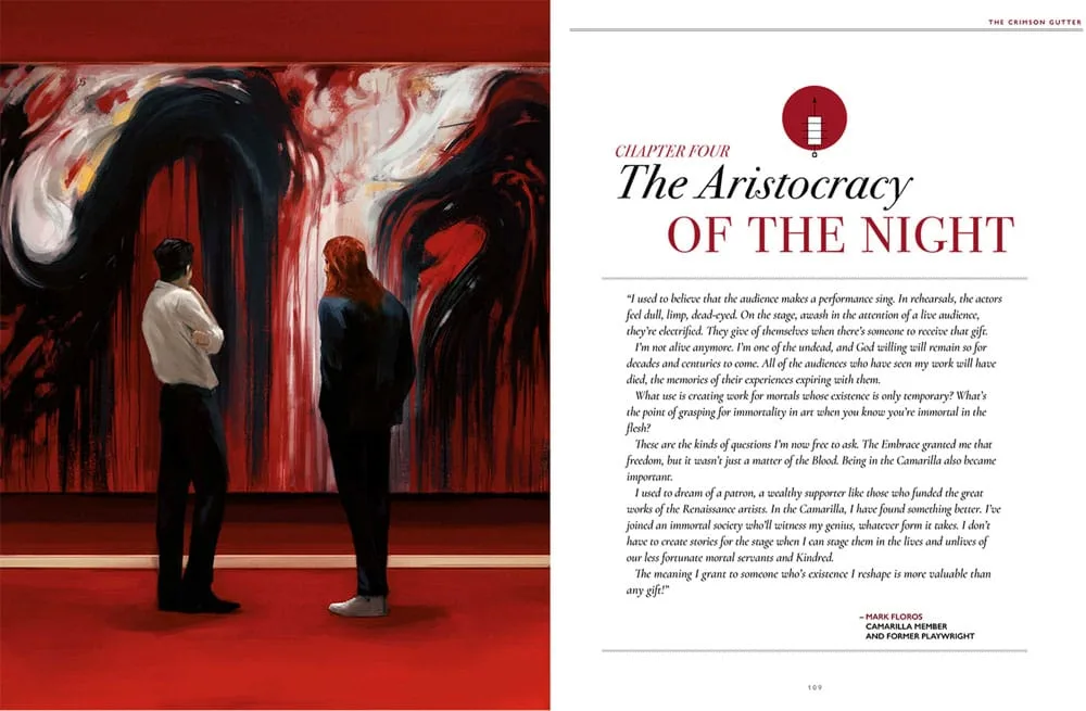 Vampire The Masquerade RPG Book – The Crimson Gutter 5th Edition 3