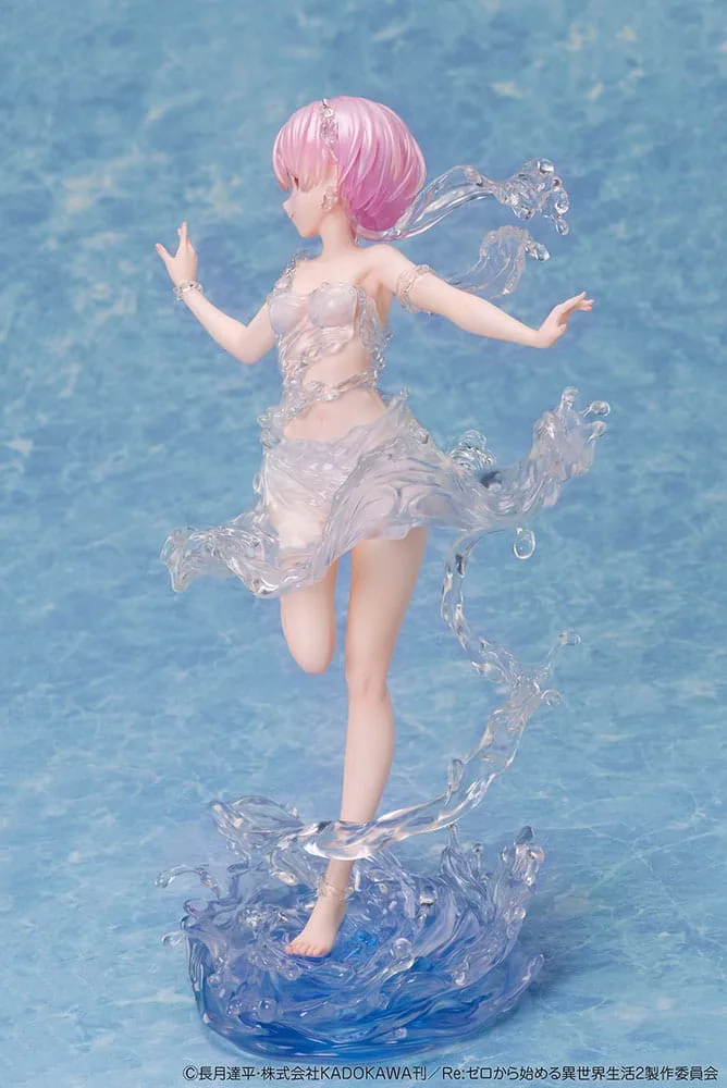 Re:Zero PVC Statue – Ram Aqua Dress 1/7 Scale 23 cm 6