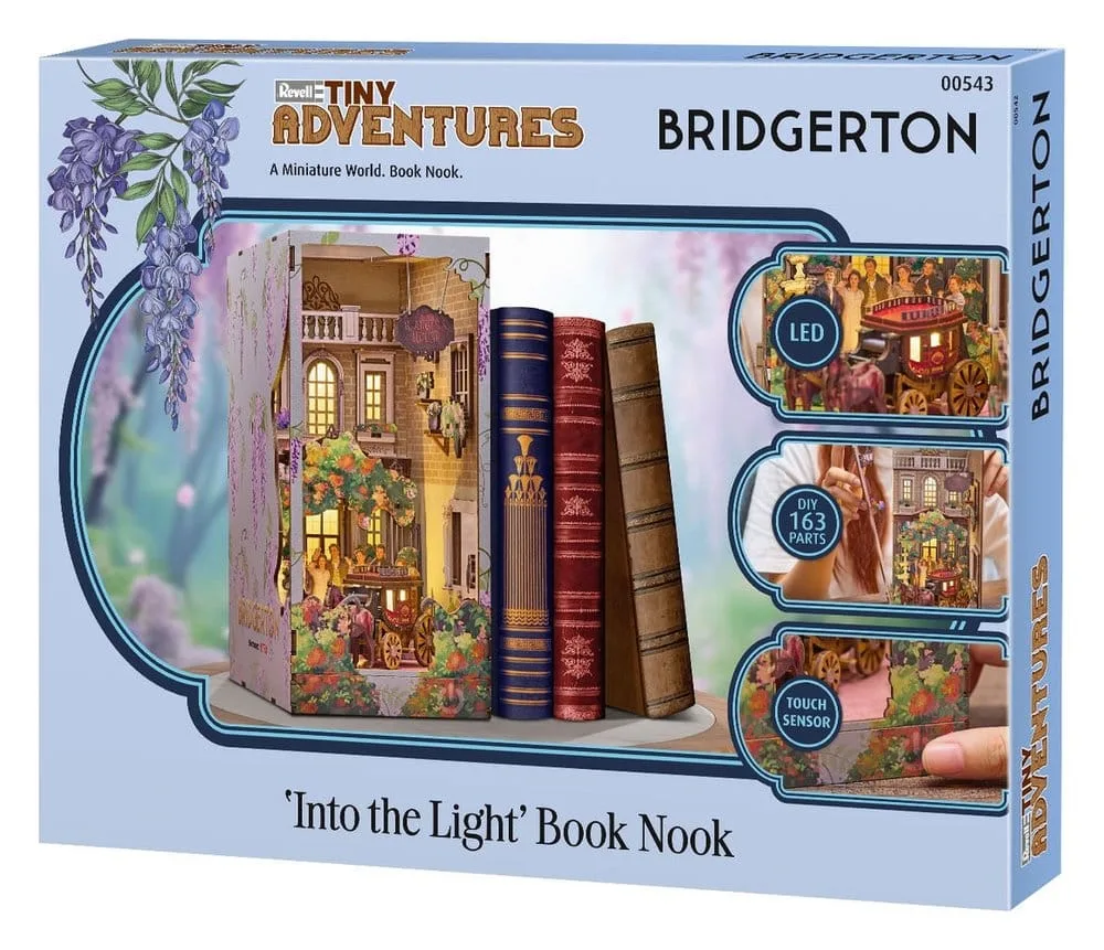 Bridgerton Book-Nook-Bausatz – Into the Light 18 cm 3