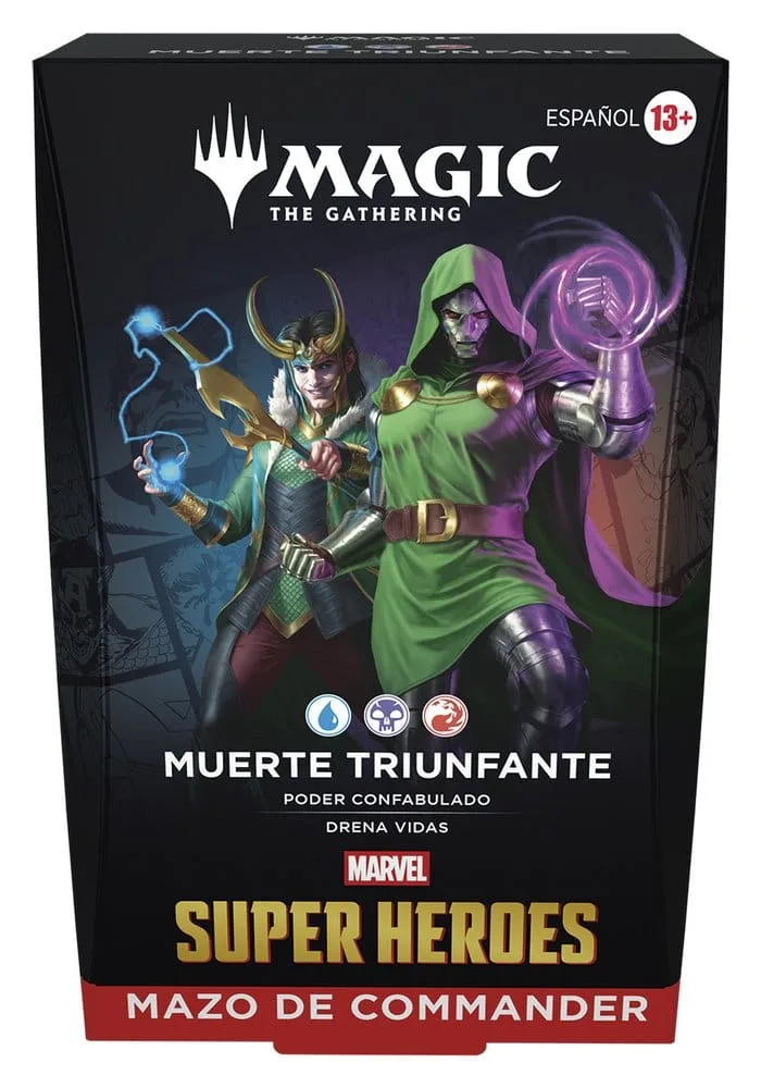 Magic The Gathering Commander Decks – Marvel Super Heroes Spanish 12