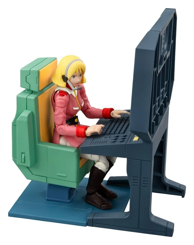 Mobile Suit Gundam Diorama – White Base Radio Operator Desk 10 cm 8