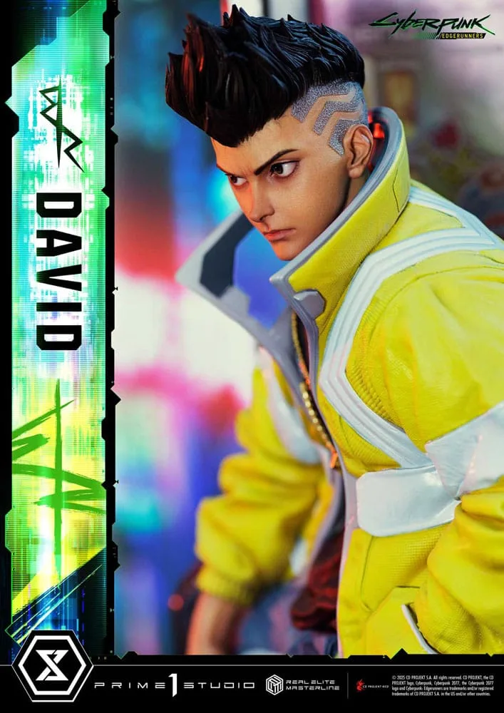 Cyberpunk Edgerunners Statue – David 1/4 Scale 58 cm 15