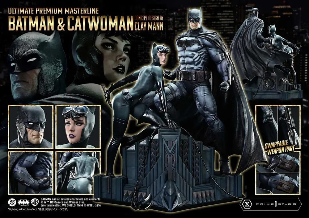 DC Comics Statue – Batman & Catwoman nach Clay Mann 56 cm 5