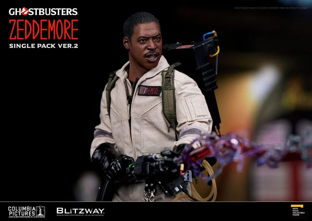 Ghostbusters actiefiguur – Winston Zeddemore Ver. 2 1/6 31 cm 11