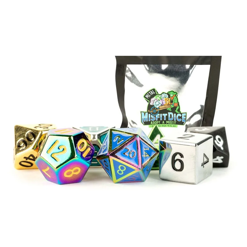 Misfit Dice Sets – Metal Blind Bag Display of 12