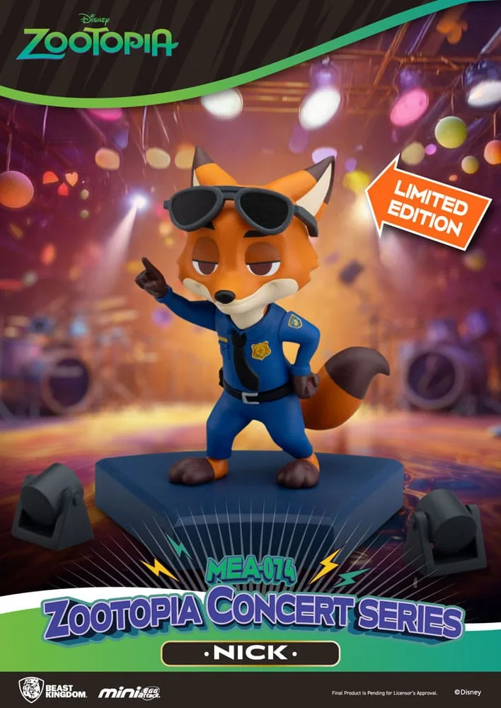 Zootopia minifiguren – Concert blind box assortiment 6 stuks 8 cm 18