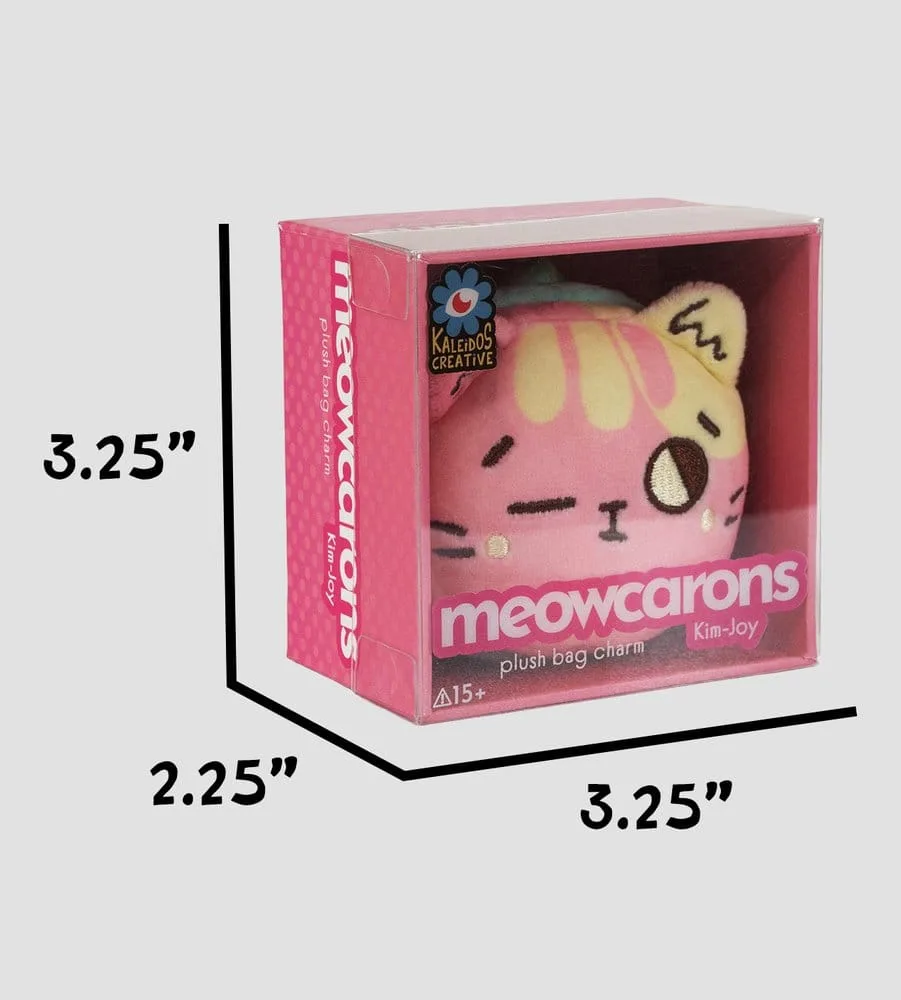 Meowcaron Plüsch-Taschenanhänger – Wink 7 cm 5