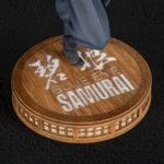 Blue Eye Samurai beeld – Mizu met katana 20 cm 12