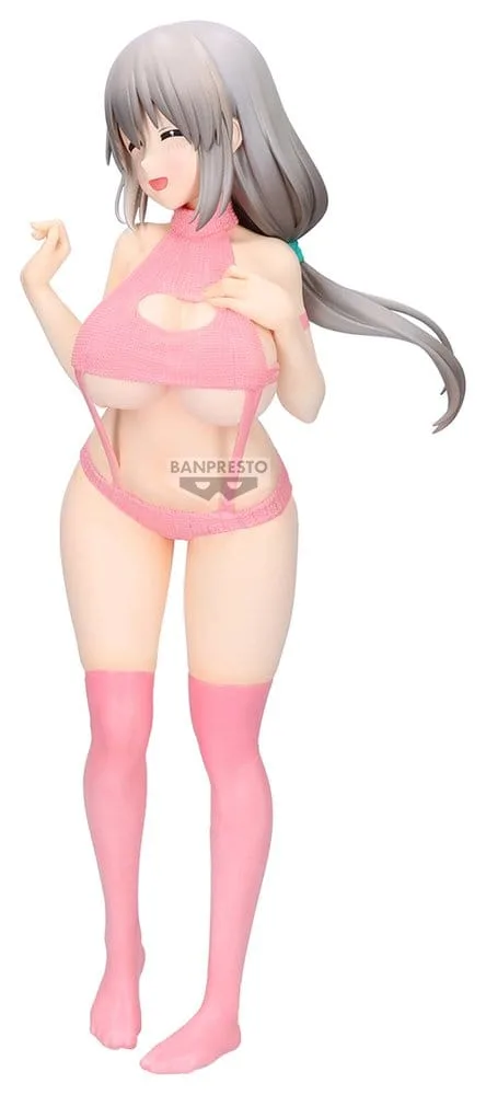 Uzaki-chan Figure – Tsuki Uzaki Sweater Swimsuit 27 cm