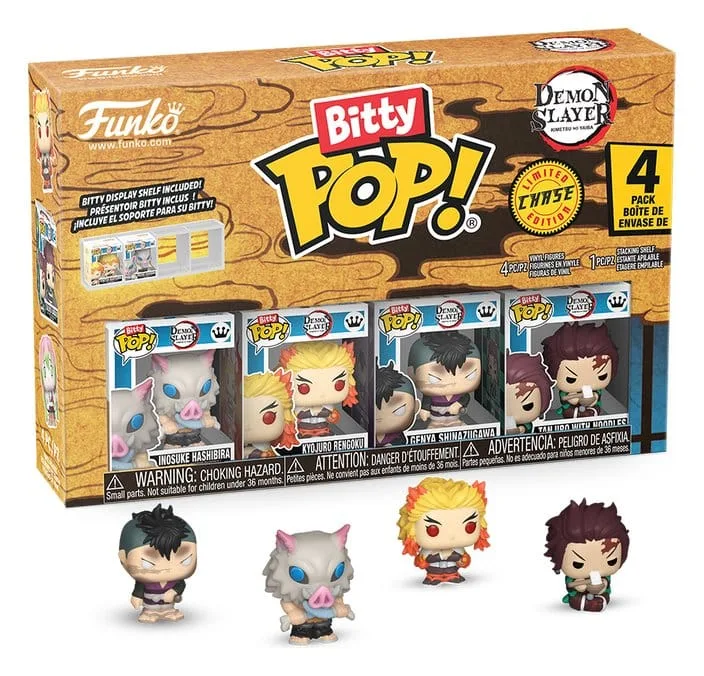 Demon Slayer Mini Figures – Inosuke Bitty Pop 4-Pack