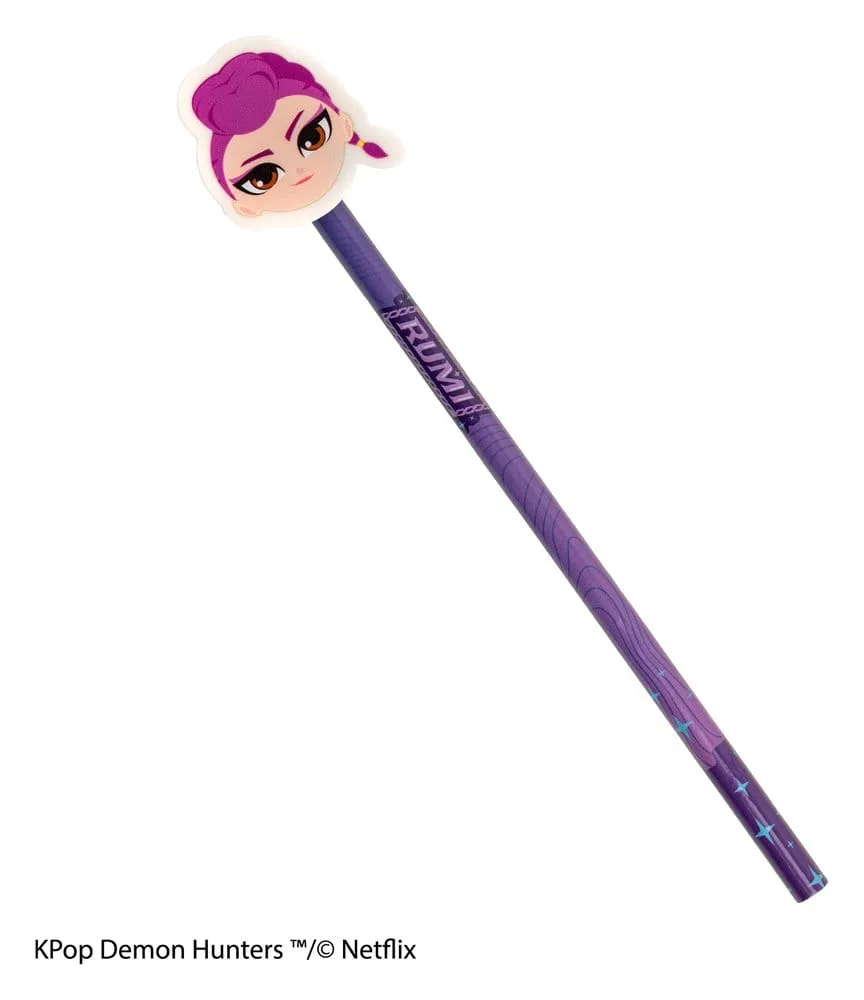KPop Demon Hunters Pencil and Eraser Display – Series 1 30-Pack 13