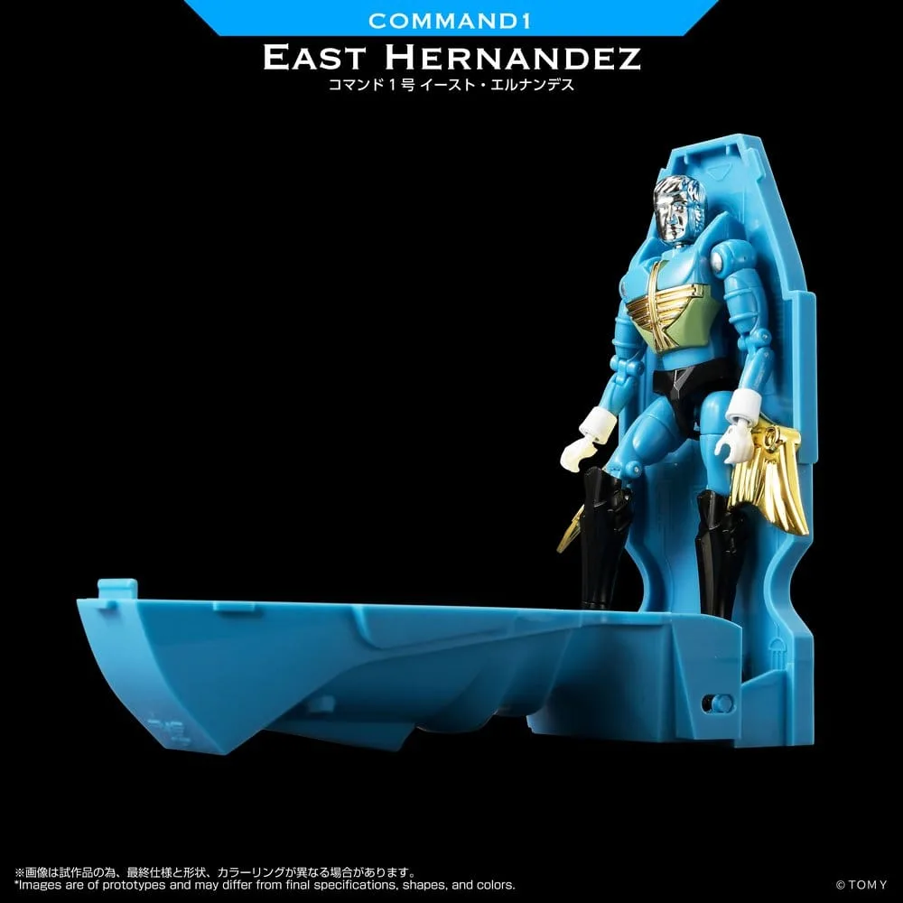 Microman Action Figure – Legacy Soul Command 1 East Hernandez 3