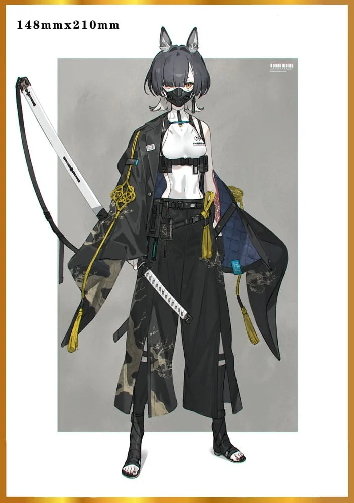 Original Character PVC Statue – Komainu Ritsu 1/6 Scale 11