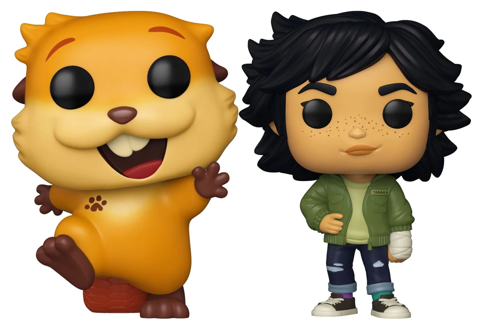 Hoppers Vinyl Figures – Mabel Beaver with Chase Set of 6 9 cm