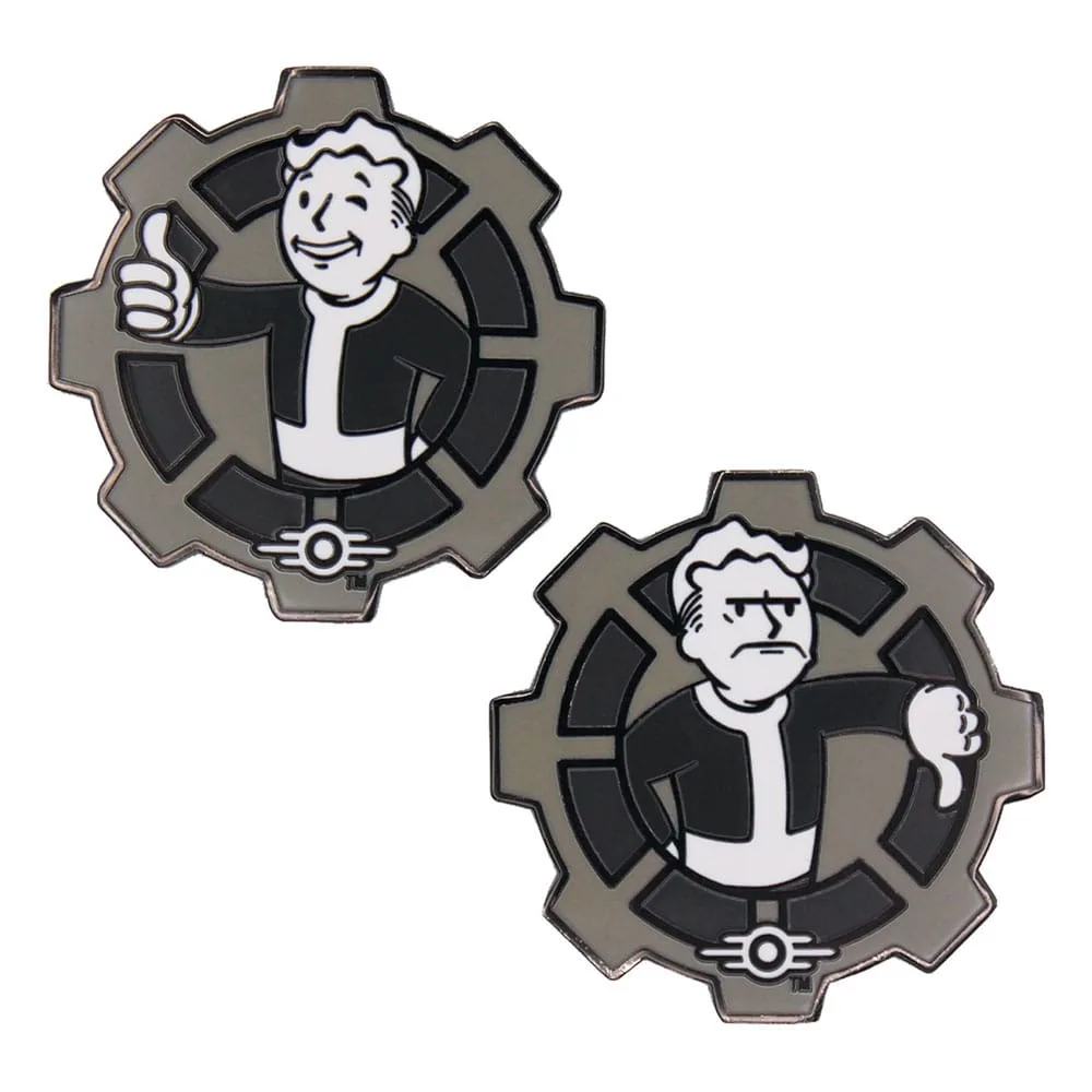 Fallout Collectible Coin – Black and White Decision Limited Edition