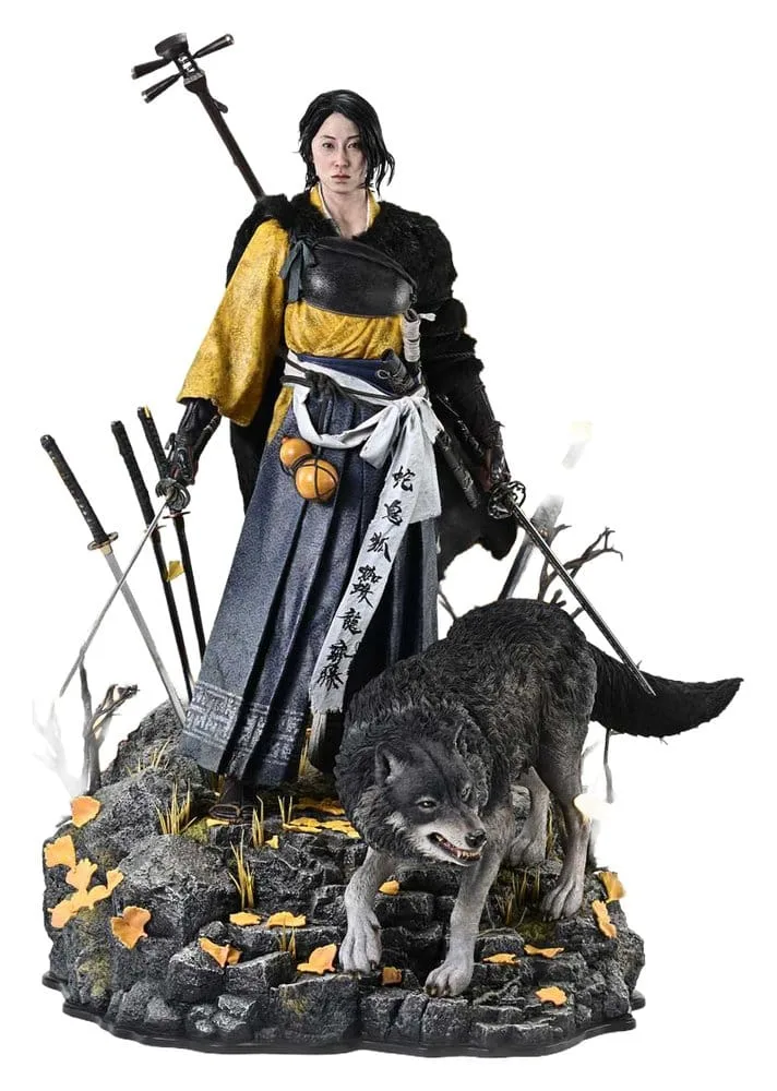 Ghost of Yotei Statue – Real Elite Masterline Atsu 59 cm