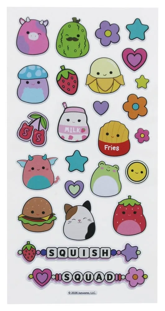 Squishmallows Sticker Set – Super Puffy 3