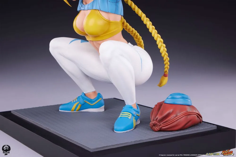 Street Fighter Statue – Cammy Powerlifting Alpha 41 cm 17