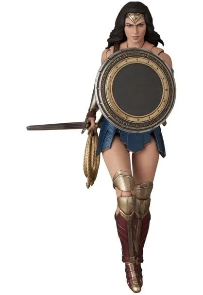 Wonder Woman Action Figure – MAFEX Justice League Version 15 cm 2