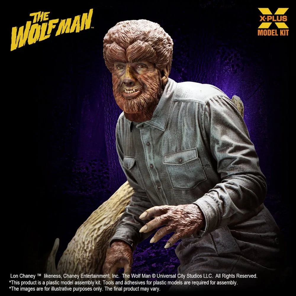 The Wolf Man Model Kit – Lon Chaney Jr 1/8 22 cm 9