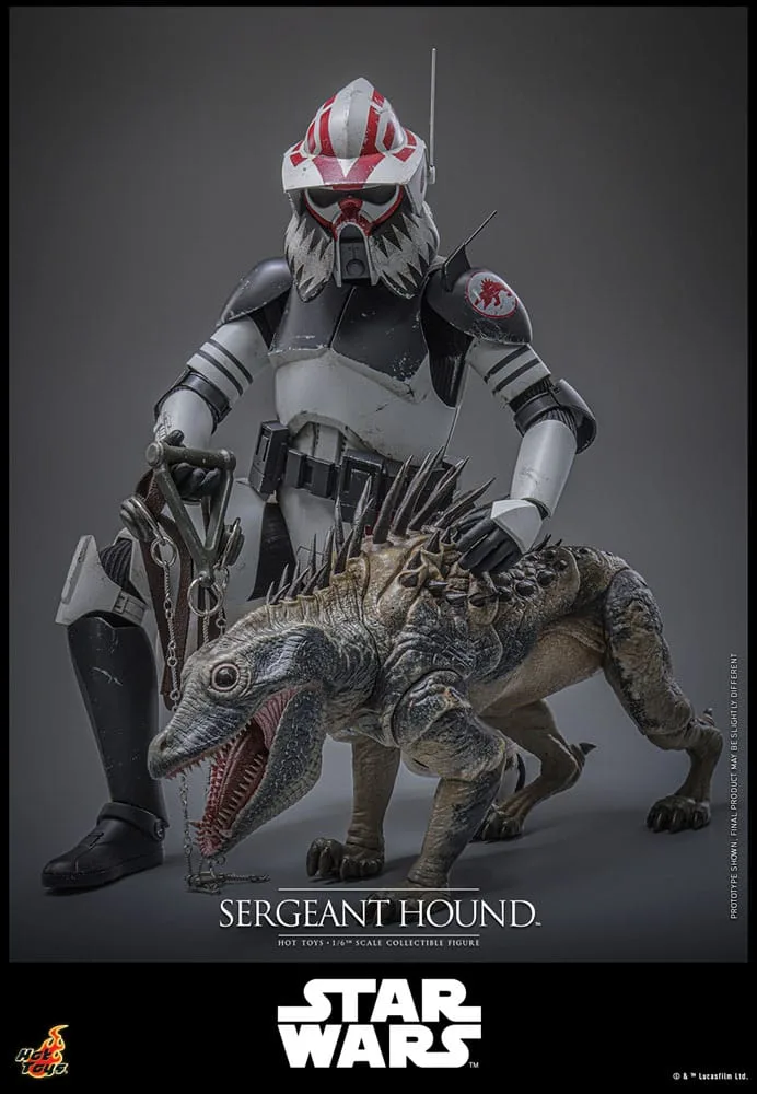 Star Wars The Clone Wars Action Figure – Sergeant Hound 30 cm 4
