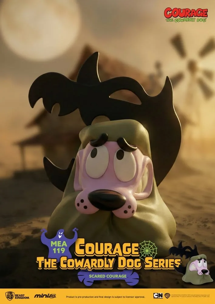 Courage the Cowardly Dog Figures – Mini Egg Attack Blind Box 8 cm 8
