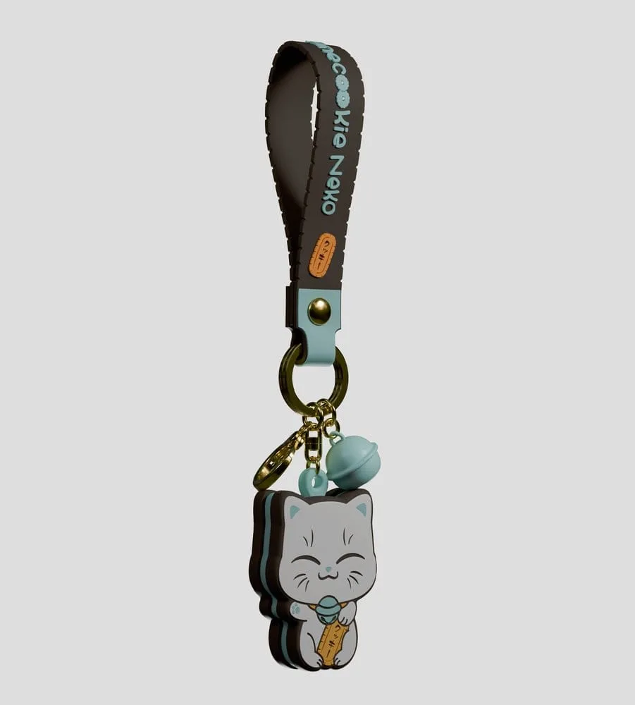 Manecookie Neko Keychain – S1 Blind Box Display of 8 13 cm 3