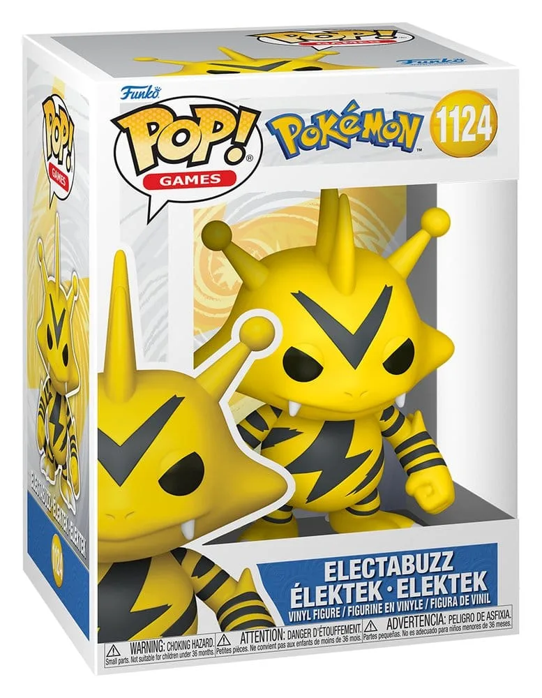 Pokémon Pop Games Vinyl Figure – Electabuzz 9 cm 2